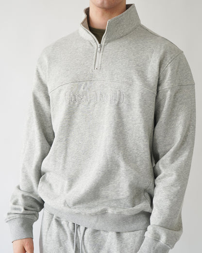 Essential Quarter Zip - Heather