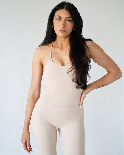 Legacy Jumpsuit 28” - Beige